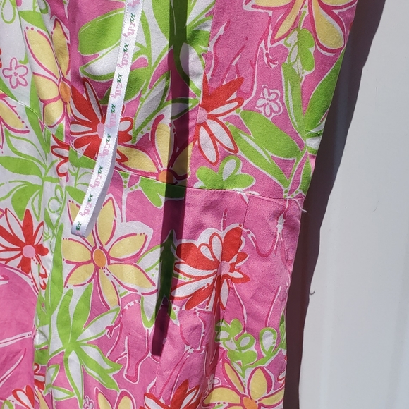 Lilly Pulitzer spaghetti floral elephants sundress - Picture 14 of 16